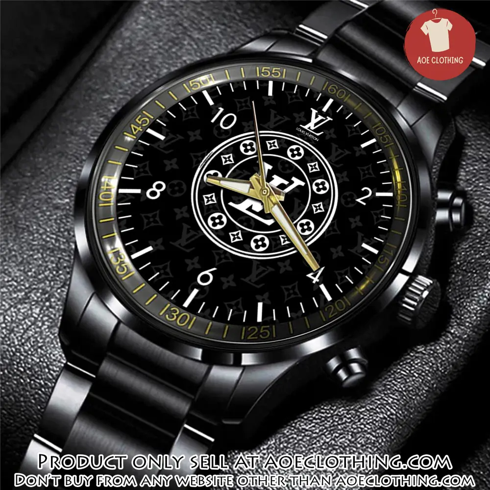 Lv luxury black fashion sport watch bwl1004 aoe2615001